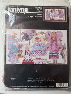 Janlynn Angel Collector Counted Cross Stitch Kit 1995
